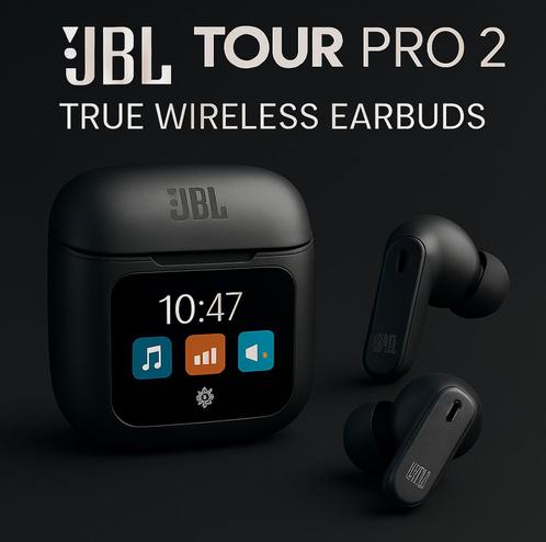 JBL Tour Pro 2 – in topstaat!, Telecommunicatie, Mobiele telefoons | Oordopjes, Zo goed als nieuw, Ophalen