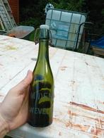 Oude vintage bierfles M Deman Wevelgem, Verzamelen, Biermerken, Ophalen of Verzenden, Gebruikt