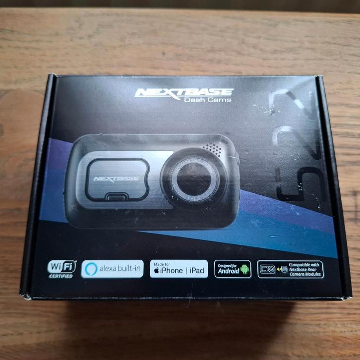 Nextbase 522GW dashcam, Auto diversen, Dashcams, Zo goed als nieuw, Ophalen of Verzenden