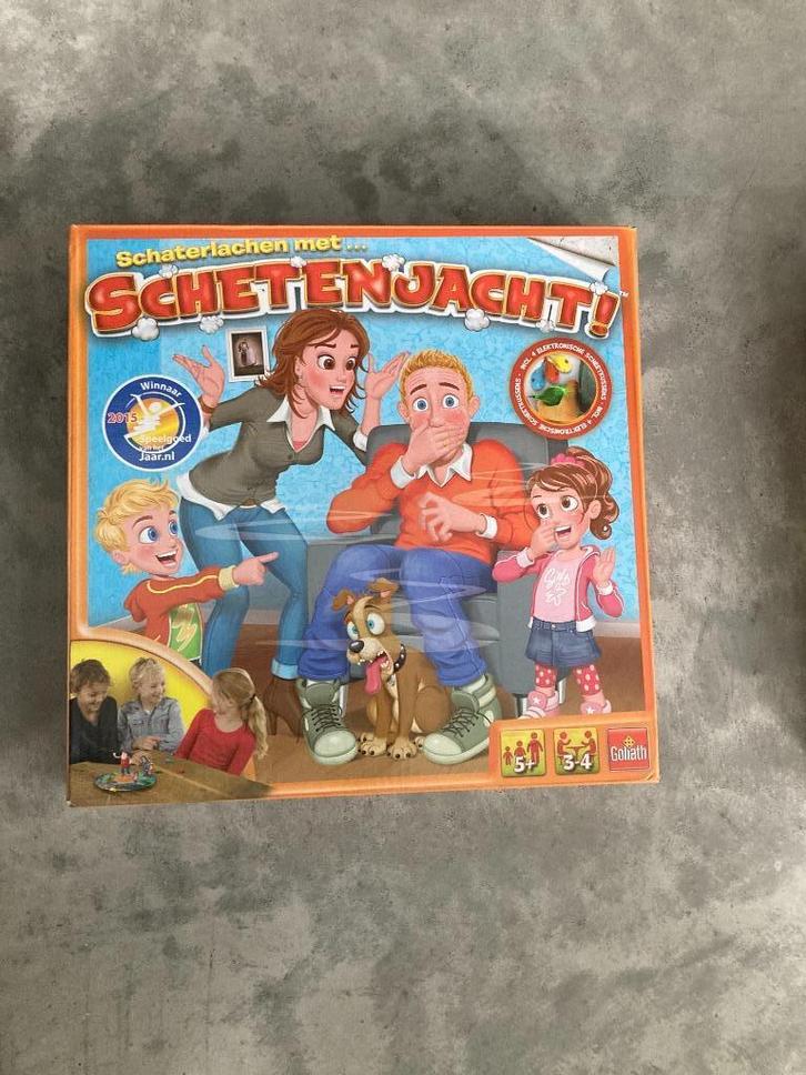 Schetenjacht, Hobby en Vrije tijd, Gezelschapsspellen | Bordspellen, Gebruikt, Drie of vier spelers, Ophalen