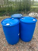 Baril bleu de 200 l/baril de pluie/baril de pluie, Jardin & Terrasse, Synthétique, Enlèvement ou Envoi, 150 litres ou plus, Neuf