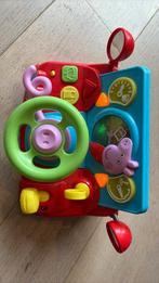 Peppa Pig autostuur met geluid en licht, Enlèvement, Comme neuf, Sonore