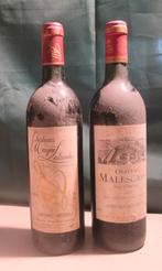 2 vieux vins rouges français de 1989, Enlèvement ou Envoi, Pleine, Comme neuf, Vin rouge