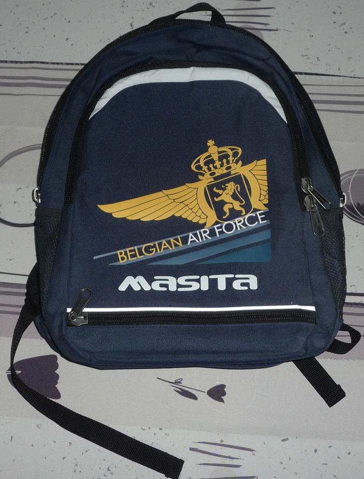 Sac à dos pour PC Portable 15" - Logo Belgian Air Force, Computers en Software, Laptoptassen, Nieuw, Rugzak, 15 inch, Ophalen of Verzenden