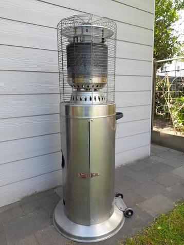 Loungeverwarming op gas als nieuw, Tuin en Terras, Ophalen, Draaibaar, Zo goed als nieuw, Vloer