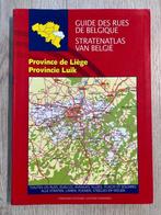 STRATENATLAS VAN BELGIË PROVINCIE LUIK, Boeken, Atlassen en Landkaarten, Ophalen of Verzenden, Zo goed als nieuw, België, Landkaart