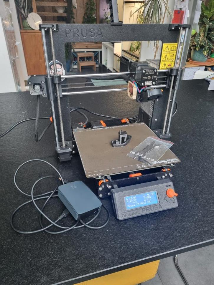 Prusa MK3S+ in perfecte staat met extras en filament, Computers en Software, 3D Printers, Gebruikt, Ingebouwde Wi-Fi, Ophalen
