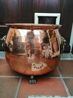Koperen cache-pot,, Antiek en Kunst, Ophalen, Koper