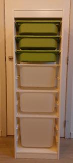 Ikea Trofast met 7 bakken, Kinderen en Baby's, Kinderkamer | Commodes en Kasten, Ophalen, Gebruikt, 105 cm of meer, Minder dan 50 cm