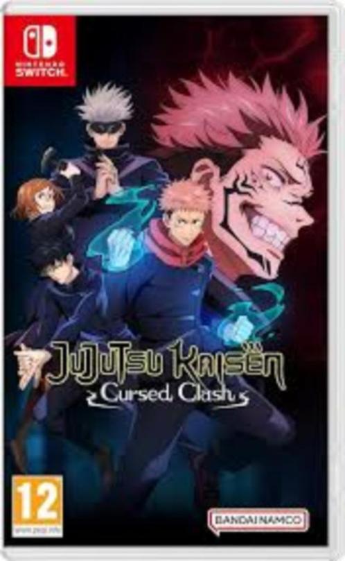 Jujutsu Kaisen Cursed Clash Switch-spel., Games en Spelcomputers, Games | Nintendo Switch, Zo goed als nieuw, Vechten, 1 speler