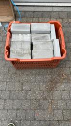 46 grijze betonklinkers, Tuin en Terras, Tegels en Klinkers, Ophalen, Klinkers, Nieuw, Minder dan 5 m²