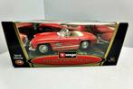 MERCEDES 300 SL Cabrio 1957 Red 1/18 BURAGO GOLD Neuve+Boite, Hobby & Loisirs créatifs, Burago, Voiture, Enlèvement ou Envoi, Neuf