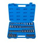 Coffret 60 Clés à douille Six pans  E 1/4", 3/8" & ½", Enlèvement ou Envoi, Neuf