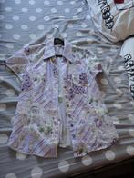 Bloesje, lila bedrukt, nieuwstaat, Kleding | Dames, Blouses en Tunieken, Ophalen of Verzenden, Zo goed als nieuw, Paars