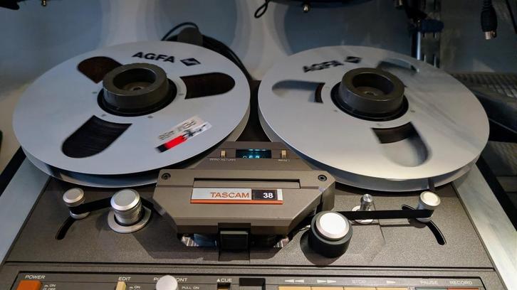 Tascam 38 + DX-4D + Smpte + 4x Pem 468 etc, Audio, Tv en Foto, Bandrecorder, Bandrecorder, Met banden, Ophalen