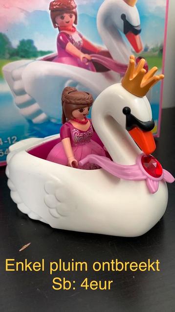 Playmobil zwaan met prinses