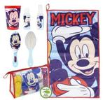 Mickey Mouse Toilettas Gevuld - 6 Delig, Bijoux, Sacs & Beauté, Trousses de toilette, Garçon, Enlèvement ou Envoi, Neuf