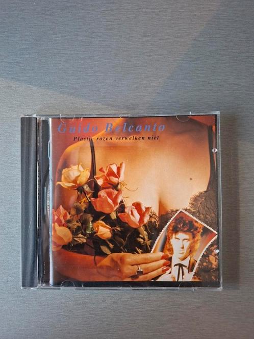 Cd. Guido Belcanto. Plastic rozen verwelken niet., Cd's en Dvd's, Cd's | Nederlandstalig, Zo goed als nieuw, Ophalen of Verzenden