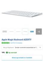 Apple Magic Keyboard, Azerty, Multimediatoetsen, Ophalen of Verzenden, Zo goed als nieuw