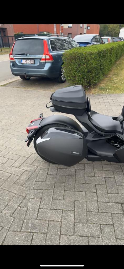 Can-am Zijkoffer shad + linQ bagage, Motoren, Accessoires | Koffers en Tassen, Zo goed als nieuw, Ophalen of Verzenden
