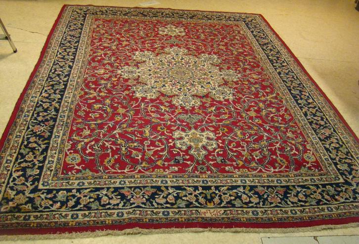 Tapijt 31 uit Iran - Méchéd, 335x255cm, gesigneerd., Antiek en Kunst, Antiek | Porselein, Ophalen