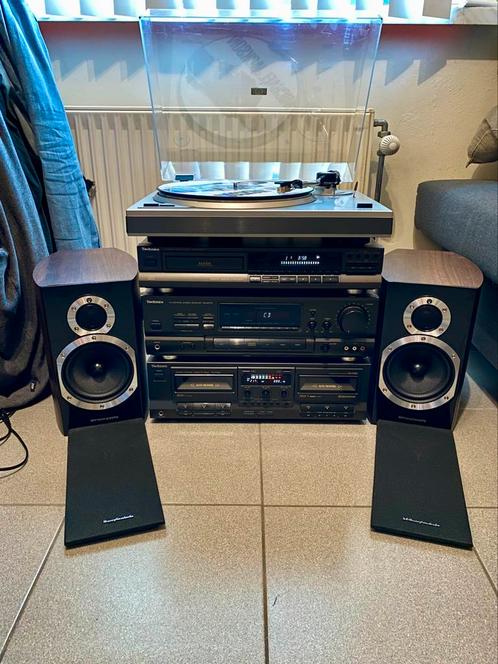 technics hifi systeem met platenspeler, Audio, Tv en Foto, Stereoketens, Gebruikt, Overige merken, Losse componenten, Ophalen