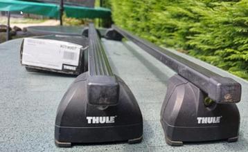 Barres de toit Thule pour « Audi A4 avant »  de 2008 à ...., Enlèvement, Utilisé