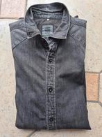 Zwart jeanshemd G-STAR RAW maat L, Ophalen of Verzenden, Zo goed als nieuw, Zwart