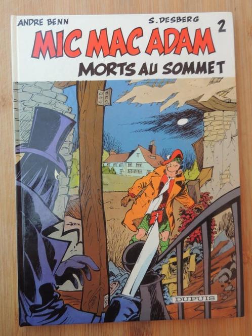 BD MIC MAC ADAM NR. 2 DOOD AAN DE BOVENBUIS, Boeken, Stripverhalen, Zo goed als nieuw, Eén stripboek, Ophalen of Verzenden