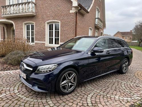 Mercedes-Benz C 300 de AMG-line Trekhaak Camera LED Zetelver, Auto's, Mercedes-Benz, Bedrijf, Te koop, C-Klasse, Achteruitrijcamera