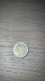 Zeldzame 1983 koningin Elizabeth II 1 pond muntstuk, Postzegels en Munten, Ophalen of Verzenden