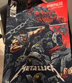 Metallica concert posters sportpaleis antwerpen, Ophalen of Verzenden, Nieuw, Rechthoekig Staand, Muziek