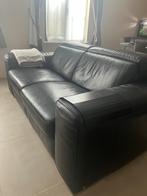 Natuzzi lederen tweezit relax, Huis en Inrichting, Ophalen, Gebruikt, Tweepersoons, Leer
