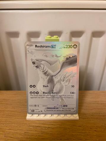 Reshiram ex Full Art 173/086 - Pokemon kaart beschikbaar voor biedingen