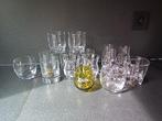 Whiskey Glazen SET 15stuks, Verzamelen, Glas en Drinkglazen, Overige typen, Gebruikt, Ophalen