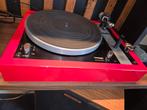 Thorens TD 145 Mk II – rode plint – Grado Black element, Audio, Tv en Foto, Platenspelers, Ophalen, Gebruikt, Platenspeler, Thorens