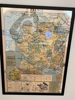 Carte de la France encadré, Ophalen, Frankrijk