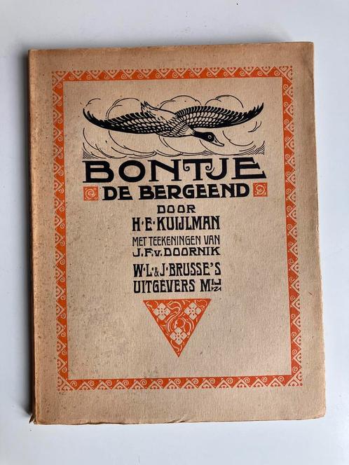 Bontje de Bergeend - H. E. Kuijlman (Kuylman), Boeken, Kinderboeken | Jeugd | onder 10 jaar, Ophalen of Verzenden