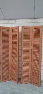 hard houten blinden of raamluiken, Raamkozijn, Zo goed als nieuw, 150 tot 225 cm, Hout