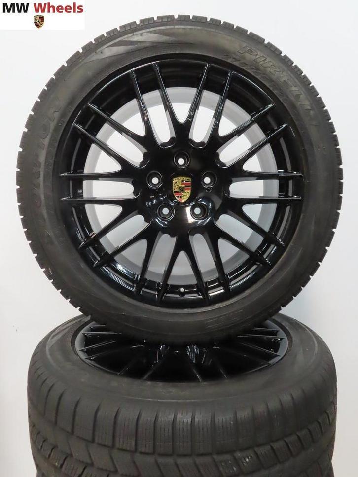 Originele Porsche Cayenne 20 inch Spyder velgen winterbanden, Autos : Pièces & Accessoires, Pneus & Jantes, Pneus et Jantes, Pneus hiver