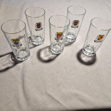 5 verres Pastis Duval  beschikbaar voor biedingen