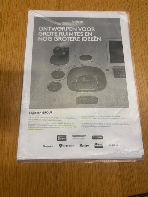 Videoconferentiekit incl. scherm, Audio, Tv en Foto, Professionele apparaten, Gebruikt, Ophalen