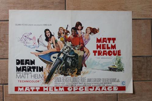 filmaffiche Dean Martin The Ambushers filmposter, Verzamelen, Posters, Zo goed als nieuw, Film en Tv, A1 t/m A3, Rechthoekig Liggend