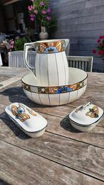 Lampetset AMC Belgium 4-delig, Antiek en Kunst, Antiek | Keramiek en Aardewerk, Ophalen