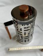 French coffee press Bodum zeldzame 1L Teak, Ophalen of Verzenden, Zo goed als nieuw