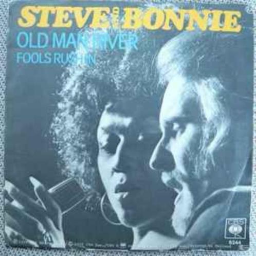 singel steve and bonnie--old man river---, CD & DVD, Vinyles Singles, Utilisé, Single, Pop, 7 pouces, Enlèvement ou Envoi