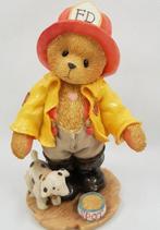 Cherished teddies brandweer, Verzamelen, Ophalen of Verzenden, Zo goed als nieuw, Beeldje, Cherished Teddies
