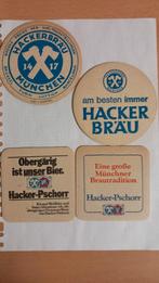 Bierviltjes Hacker Brau (787), Ophalen of Verzenden, Zo goed als nieuw