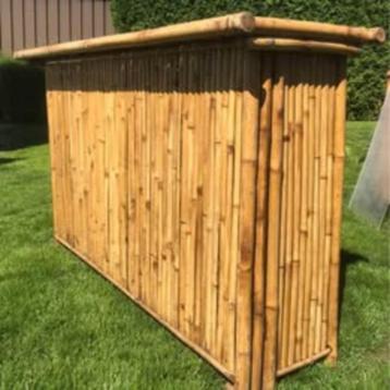 Bar en bambou de 165cm démontable facilement beschikbaar voor biedingen