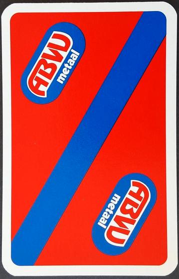 1 Speelkaart ABVV, Verzamelen, Ophalen of Verzenden